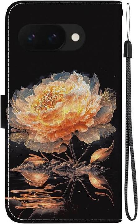 Produktbild Cover-Discount Google Pixel 9a - Tasche Hülle mit Blüten Motiv (Google Pixel 9a)
