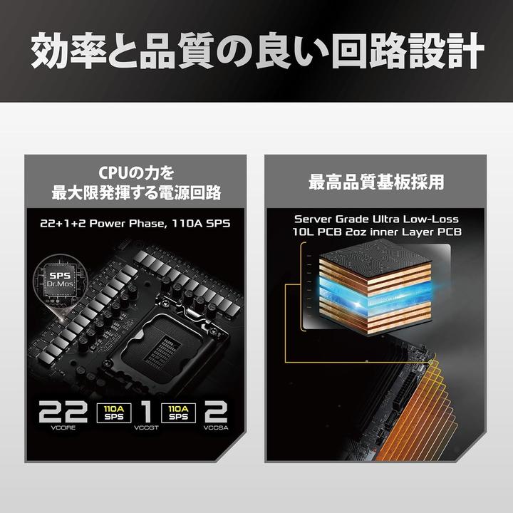 Productafbeelding AsRock Z890 Taichi OCF Intel DDR5 S1851 (LGA 1851, Intel Z890, ATX)