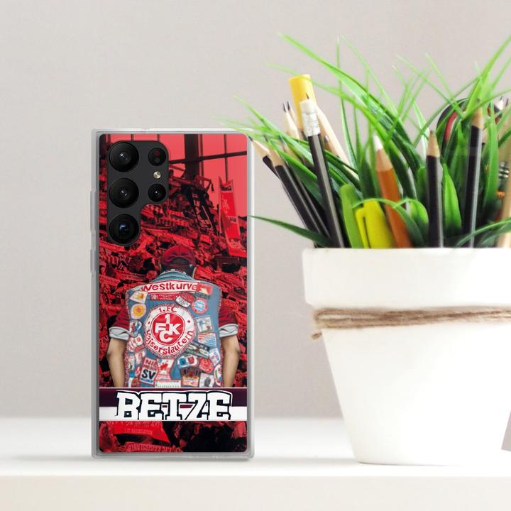 Produktbild DeinDesign Silikon Hülle für Samsung Galaxy S23 Ultra Handyhülle Case Smartphone Schutzhülle 1. FC (Samsung Galaxy S23 Ultra)