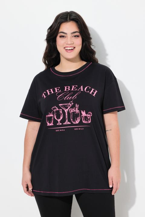 Produktbild Angel of Style T-Shirt, Boxy Fit, Cocktails, Halbarm (48)