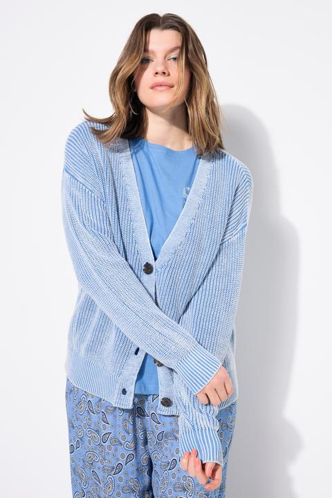 Produktbild Studio Untold Strickjacke, oversized, Strukturstrick (56)