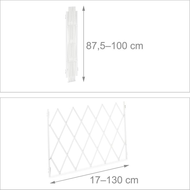 Relaxdays Barrière pour chiens (3 cm)