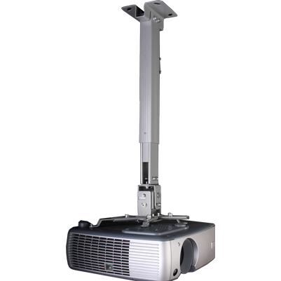 Funscreen Deckenmontagelänge 430-650 mm Weiss (Soffitto), Supporto per proiettore, Bianco