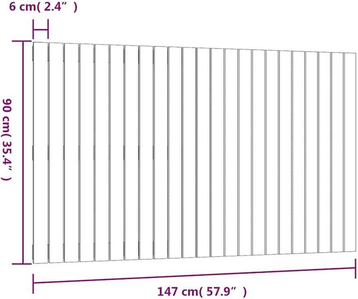 Produktbild vidaXL Chloé (147 x 3 x 90 cm)