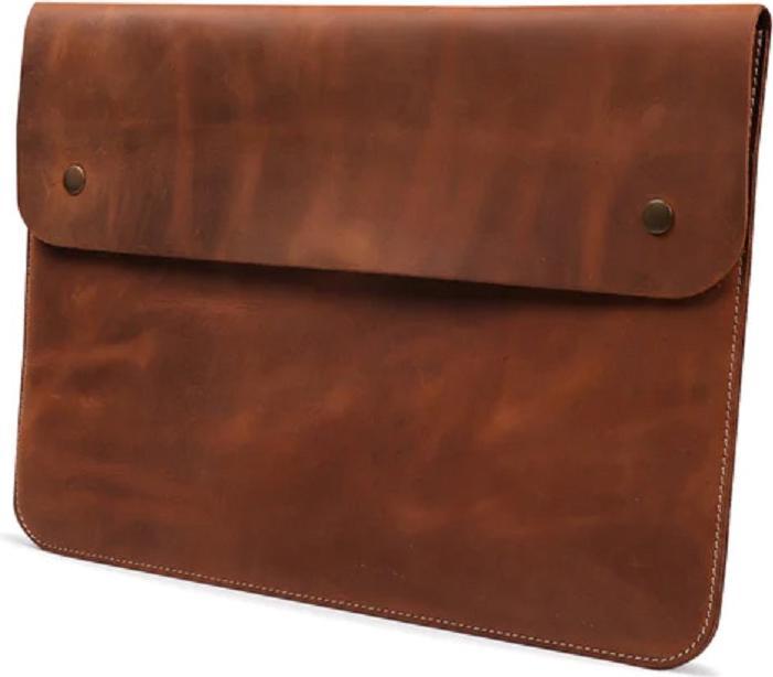 Actual product image Only-Bags.Store Leather sleeve, bag for MacBook laptop - 15 (15")