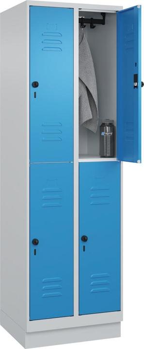 Actual product image C+P Double-decker locker Classic PLUS (60 cm, 195 cm)