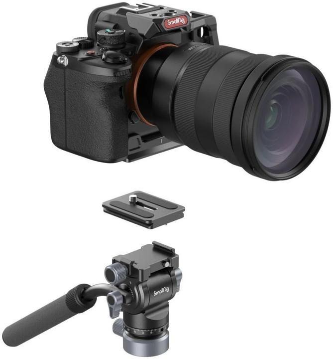 Produktbild SmallRig FreeBlazer Aluminum Alloy Video Tripod CT190 4319 (Kunststoff, Metall)