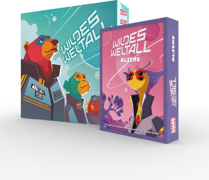 Immagine prodotto Board Game Circus Alieni: spazio selvaggio (Tedesco)