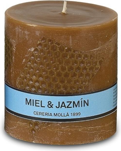 Cereria Molla Honey & Jazmin Natural Candle ARTESANA 8 x 9