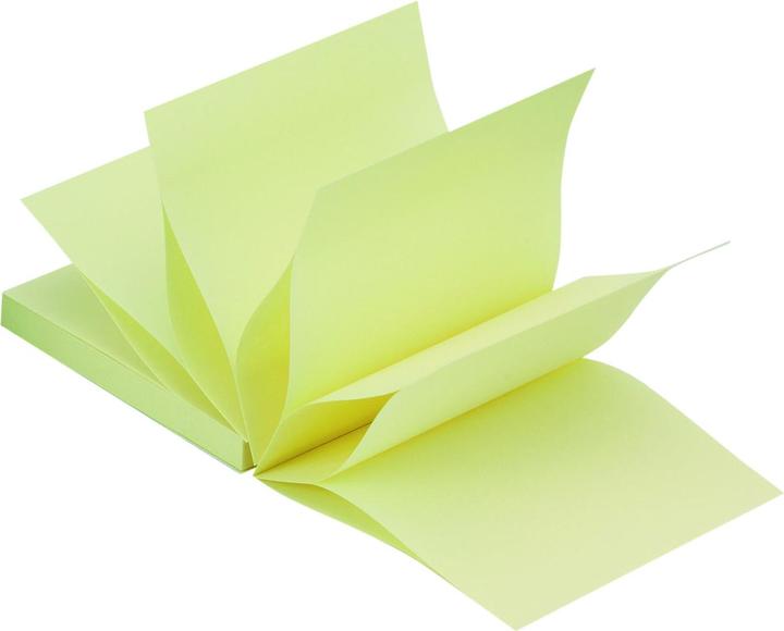 Produktbild Q-Connect Haftnotizen Z-Quick Notes gelb (76 x 76 mm)