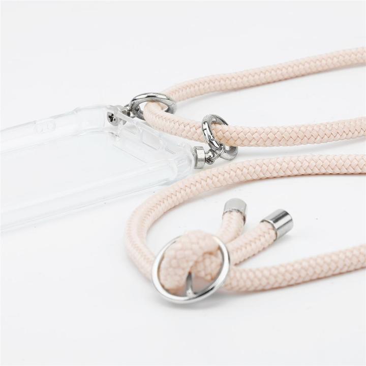 Produktbild Cadorabo TPU Handy Kette SILBER Cover