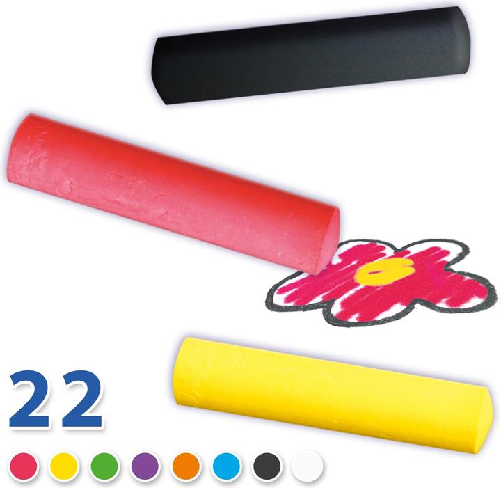 Image du produit Ses Seau de craie pour trottoir, 22. (22x)