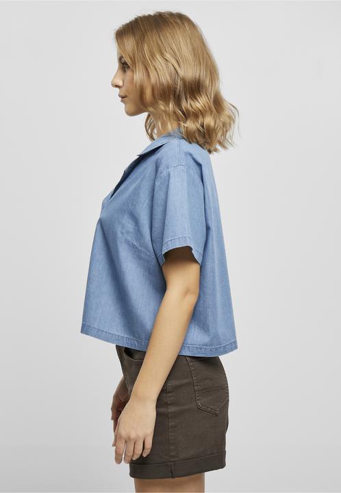 Immagine prodotto Urban Classics Ladies Light Denim Resort Shirt (M)