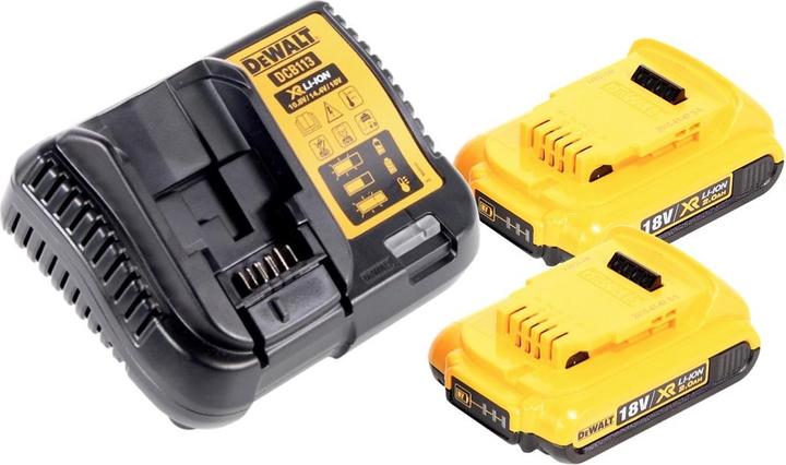 Produktbild DeWalt DCM 563 D2 Akku Heckenschere 18V 55,8cm + 2x 2,0Ah Akku + Ladegerät (Akkubetrieb)