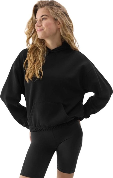 Produktbild 4F Damen Sweatshirt F1057 tiefschwarz 4FWSS24TSWSF1057 20F L (20)