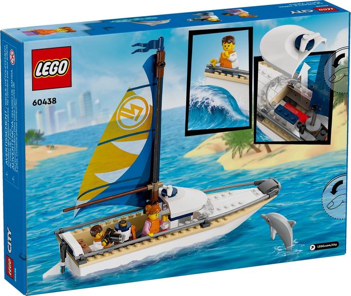 Immagine prodotto LEGO Barca a vela (60438, LEGO City)