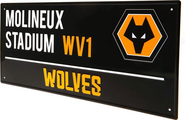 Actual product image Wolverhampton Wanderers FC Street Sign Plaque