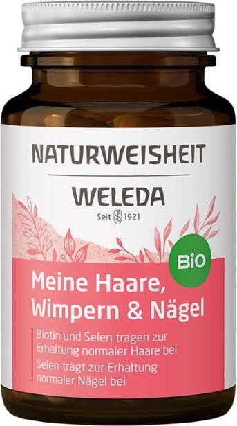 Produktbild Weleda NATURWEISHEIT Meine Haare Wimpern & Nägel Kaps (92 Stück, Kapseln, 251 g)