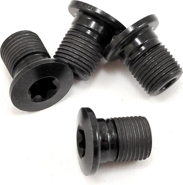Productafbeelding Shimano XTR/Ultegra kettingbladbouten klein kettingblad, Y-1H5 98160 4 stuks M8x10,1 mm zwart