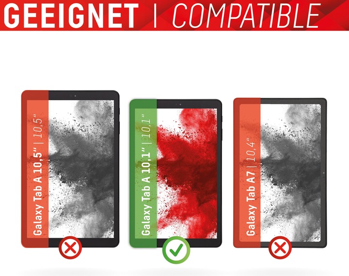 Productafbeelding Displex Tablet Glass, Tablet Schutzglas (1 Stuk, Galaxy Tab A 10.1)