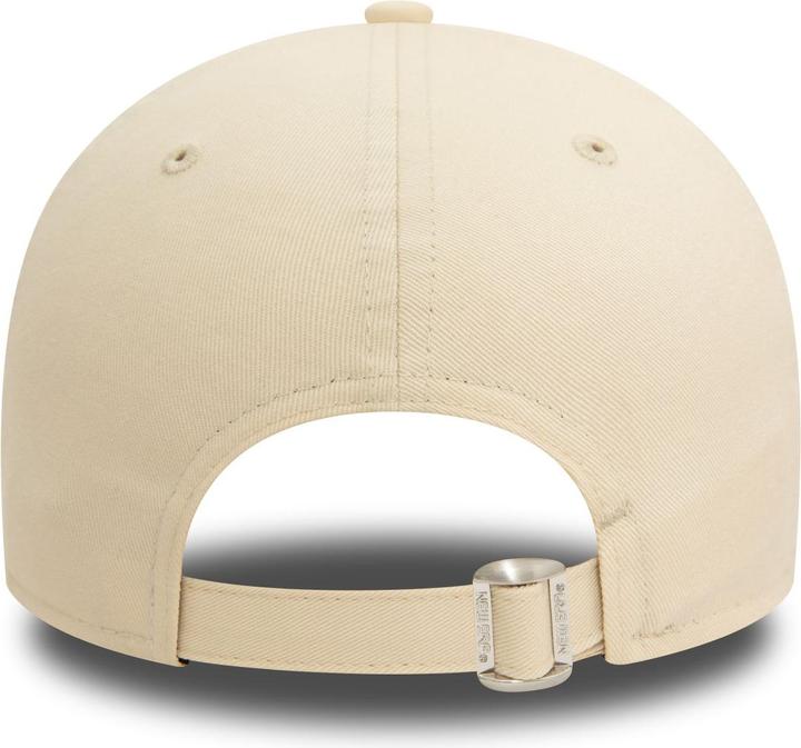 Actual product image New Era Colour Block 9FORTY LA baseball cap - red and cream white