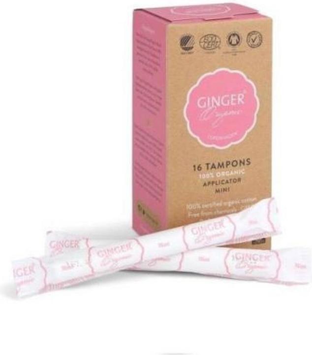 Produktbild Ginger - Tampons Mini Tampons with Applicator 16pcs (16x, Mini)