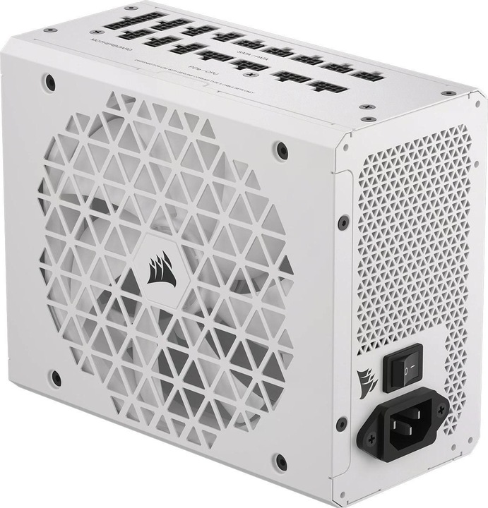 Immagine prodotto Corsair RMx Shift White Series, RM1200x Shift White, 1200 Watt, certificazione 80 PLUS GOLD, alimentazione (1200 W)