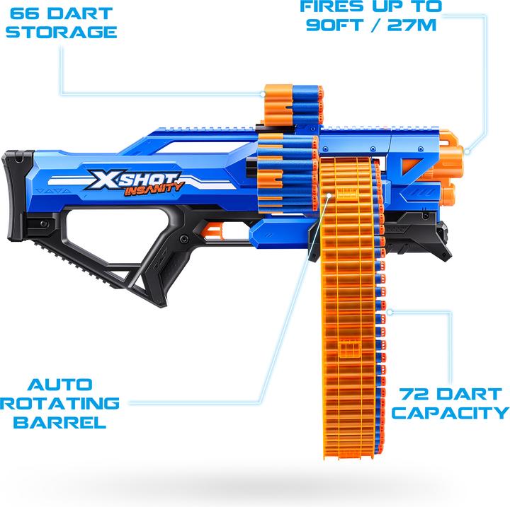 Xshot - Insanity Mad Mega Barrel Blaster