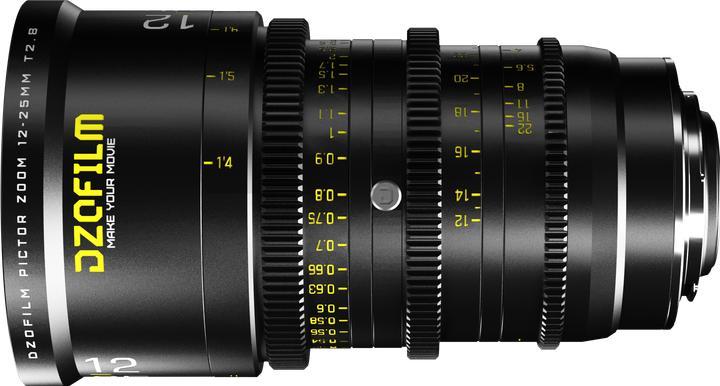 Immagine prodotto Dzofilm Pictor Zoom 12-25 T2.8 per attacco PL/EF (S35) (C-mount, L-mount, APS-C / DX)