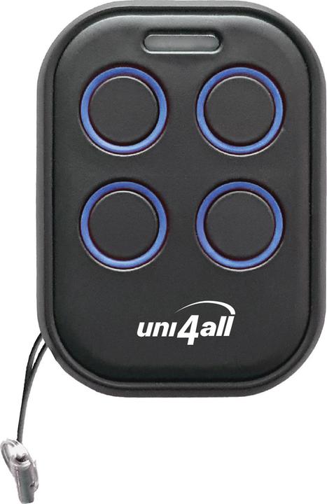 Uni4all Super-Universal-Fernbedienung: Selbstlernend, 4-Kanal-Multifrequenz (Universal Fernbedienung, Radio Frequency (RF))