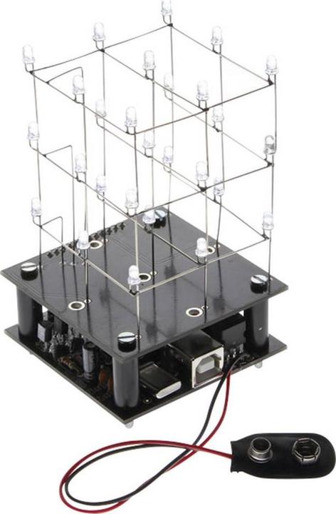 Actual product image Velleman 3D LED CUBE 3 x 3 x 3