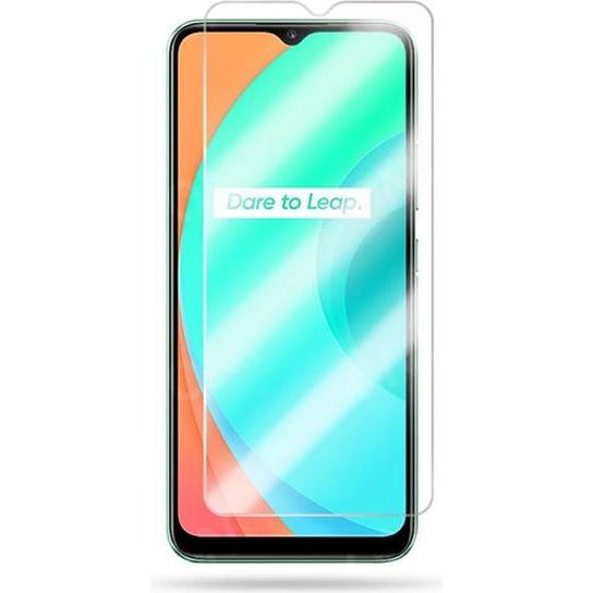MU Budget Schutzglas Displayschutz (1 Stück, Realme C11), Smartphone Schutzfolie, Transparent