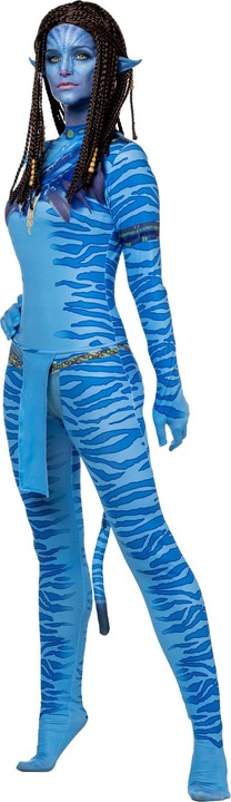 Produktbild Maskworld Blaue Stammeskriegerin Kostüm für Frauen (S, M)