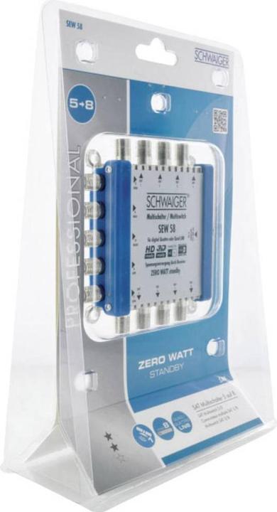 Actual product image Schwaiger SAT Multiswitch (Multi switch)