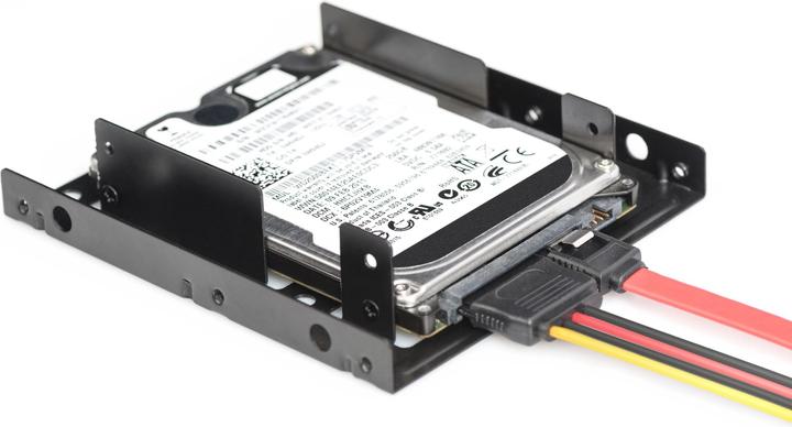 Immagine prodotto Digitus Telaio di montaggio a 2 pieghe 2.5 HDD/SSD Inter 3.5 BAY + set di cavi