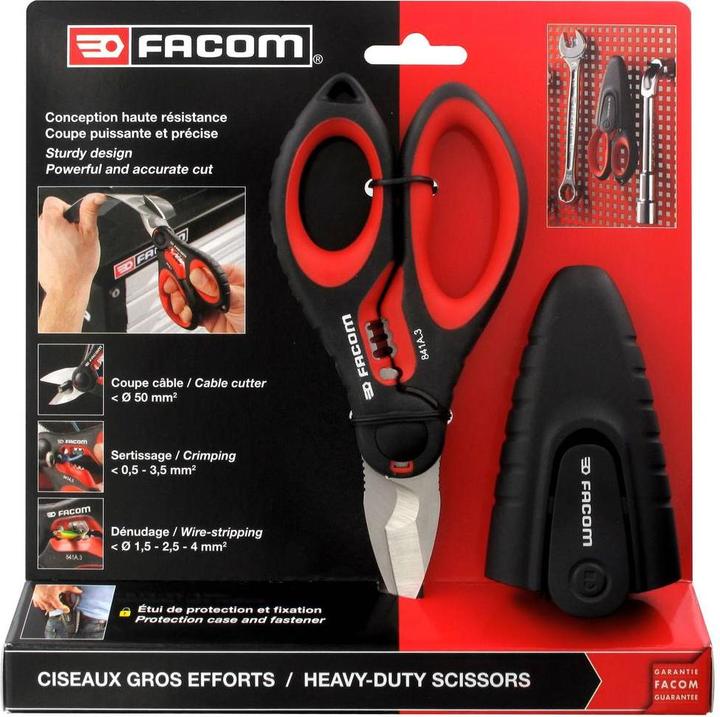 Produktbild Facom Hochleistungsschere 841A.3PB (160 mm)