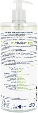 Produktbild Natessance Erfrischenes BIO-Duschgel Kokoswasser - 1l - (1000 ml)