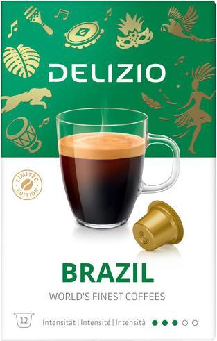 Produktbild Delizio World's Finest Coffee Brazil (12 x Port.)