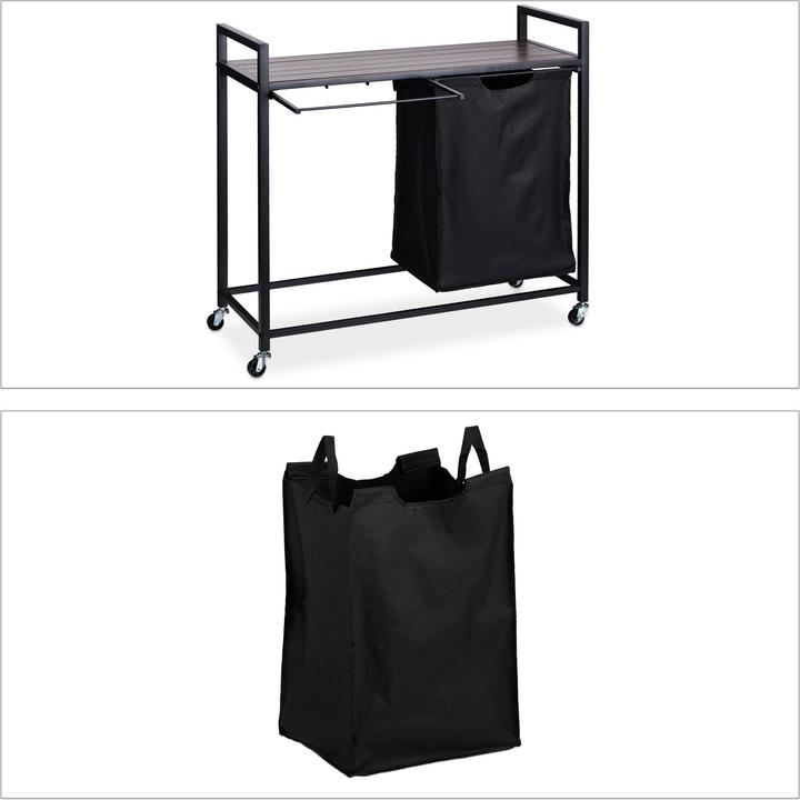 Actual product image Relaxdays Laundry basket shelf (49 l)