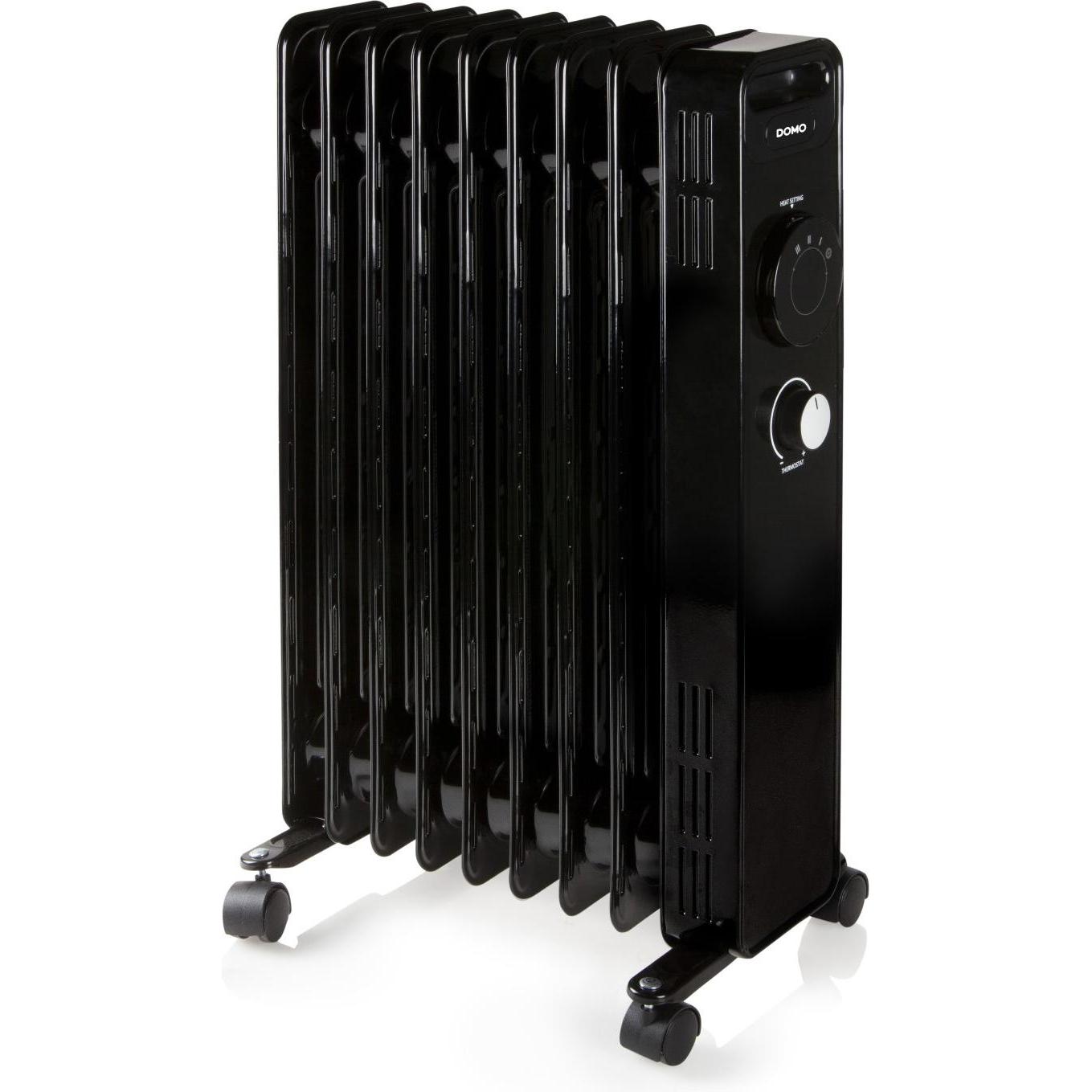 Domo DO7327R Radiator, Heizkörper, Schwarz