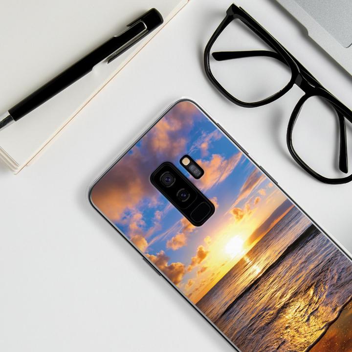 Actual product image DeinDesign Silikon Hülle für Samsung Galaxy S9 Plus Duos Handyhülle Case Smartphone Schutzhülle Meer (Samsung Galaxy S9+)