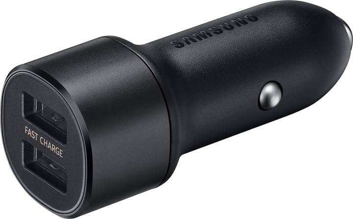 Actual product image Samsung Dual car quick charger 2x 15W incl. 2-in-1 data cable