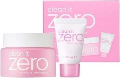 Image du produit NoName Banilaset Clean It Zero Baume Nettoyant 100ml et Mousse Nettoyante 30ml (Kit de soins du visage)