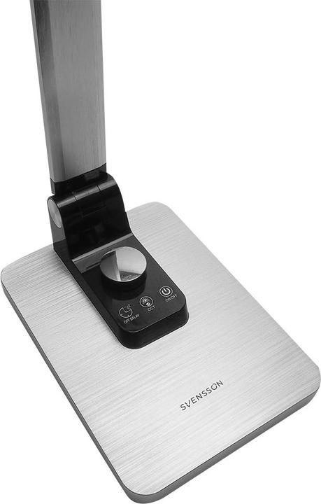 Actual product image Lasmex Svensson Desk lamp PARIS 10W 550lm silver (550 lm)