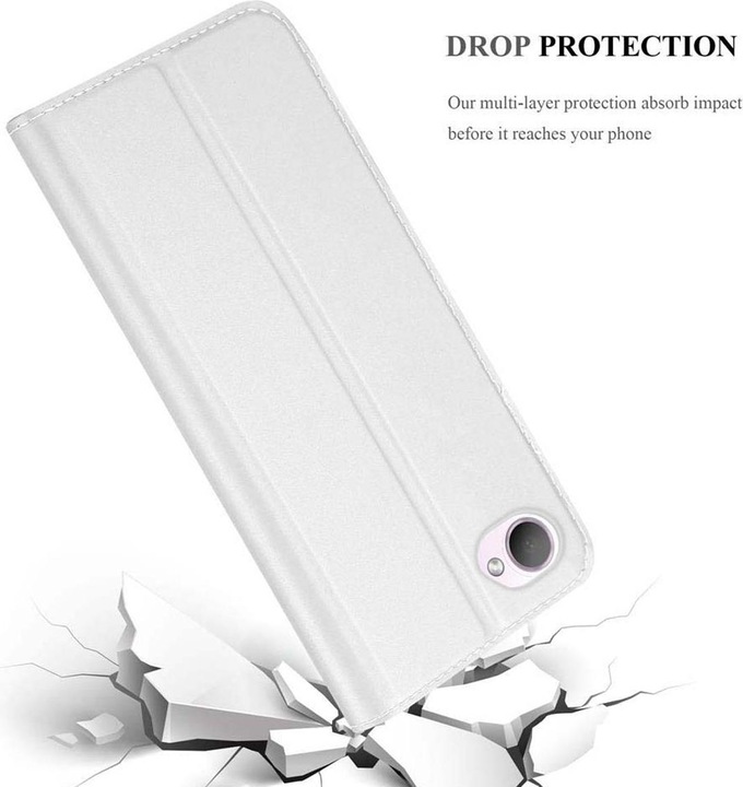 Actual product image Cadorabo Book Classy Style Cover (HTC Desire 12)