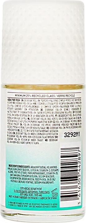 Actual product image Adidas Deodorant (Roll-on, 50 ml)