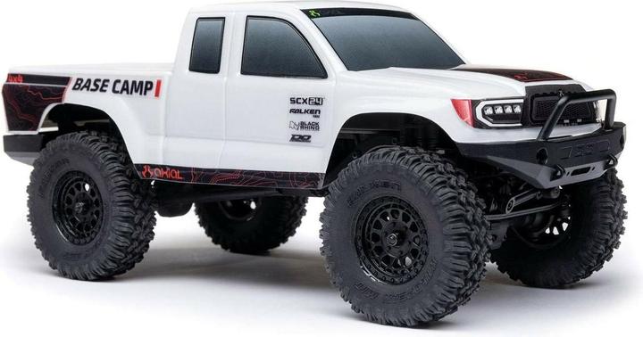 Actual product image Axial Rock Crawler SCX24 Base Camp 4WD, White RTR 1:24 (RTR Ready-to-Run)