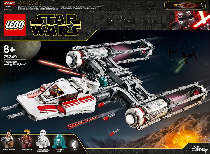 Produktbild LEGO Widerstands Y-Wing Starfighter (75249, LEGO Star Wars)