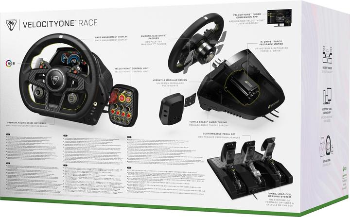 Immagine prodotto Turtle Beach Velocity One Race Volante e Pedaliera (PC, Xbox One X, Xbox One S)
