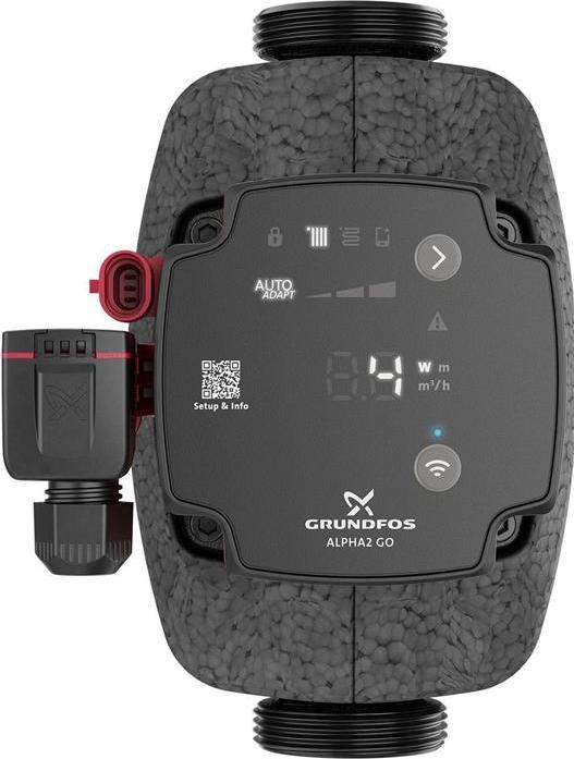 Actual product image Grundfos Hocheffizienz Umwälzpumpe ALPHA2 GO 25-40 180 220-240V 9H DD0